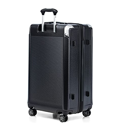 Platinum Elite Hardside Checked Luggage (Checked- Large 28-Inch / Shadow Black)