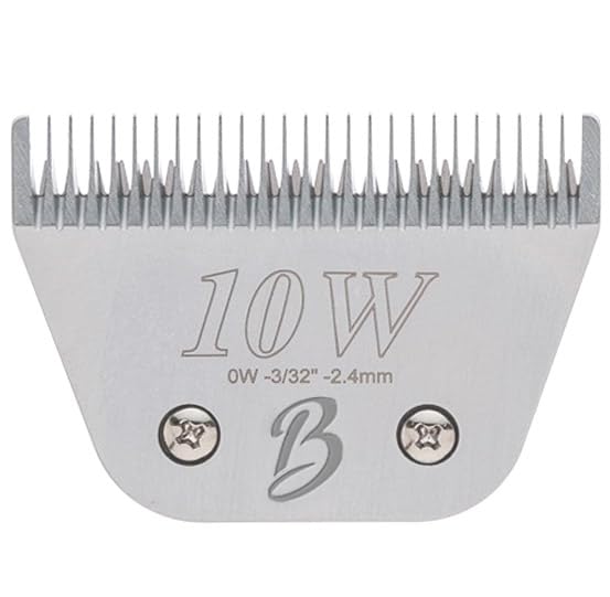 Detachable A Series Wide 10 Blade Dog Grooming Cut Length 3 (10W (3/32" - 2.4mm))