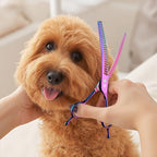 Curved Chunkers Dog Grooming Scissors (A-8 inch-Chunker)