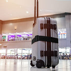 Luggage Straps Suitcase Belts with Buckle (Sky Blue)