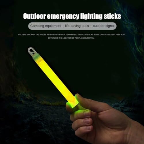 Emergency Safety Military Grade Glow Sticks (30PCS / Yellow)