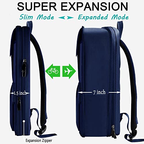Expandable Laptop Backpack 15 15.6 16 Inch (B01l01 / 15"-16")