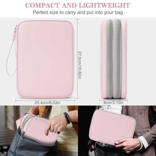 Electronic Organizer (10.8 x 8 x 3.15 inches / Light Pink)