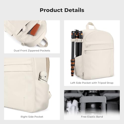 Camera Backpack (04-beige)
