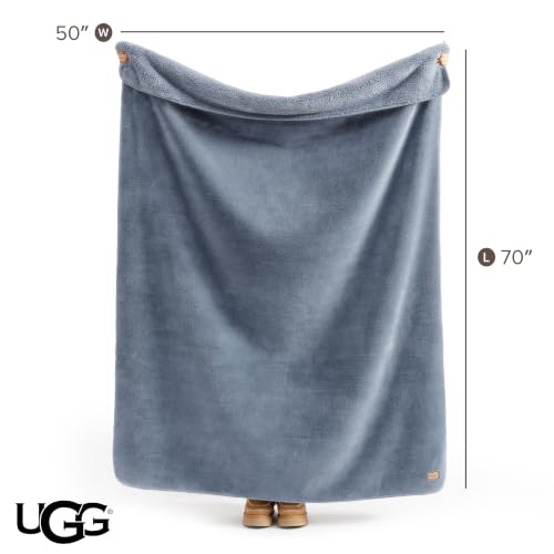 Whitecap Throw Blanket (Throw / Blue)