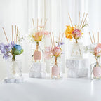 Cashmere Vanilla Reéd Diffuser Set with Flowers Reéd Diffuser Sticks (Cashmere Vanilla / 200ml)