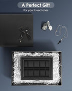 Mens Watch Box Jewelry Organizer (Black / 20-slot)