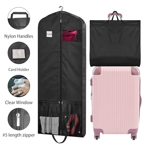Dress Bags for Gowns Long (65 inches x 4 inches - 1 Pack)