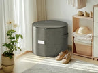 Round Shoe Organizer (Gray / 1 PACK)