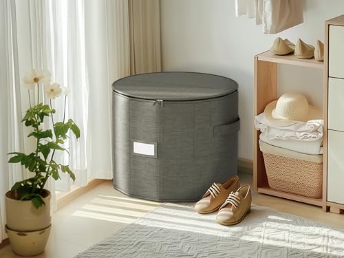 Round Shoe Organizer (Gray / 1 PACK)