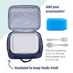 Kids Insulated Lunch Box (Whale Blue)
