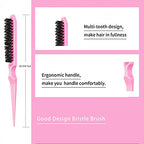 Hair Styling Brush Set (Pink-12pcs)