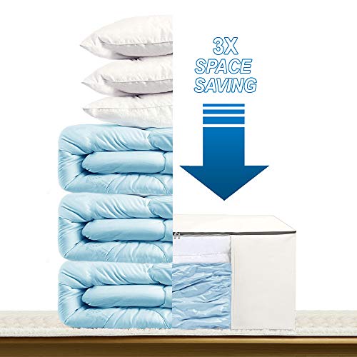 Vacuum Storage Bags (Beige - Set of 5)