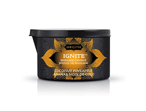 Ignite Coconut Pineapple 6 oz Massage Candle
