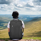 Travel Backpack (Black / 17.3 Inch (20''x13''x10''))