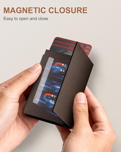 Wallet for Men Card Holder (Dark Brown / Wallet)