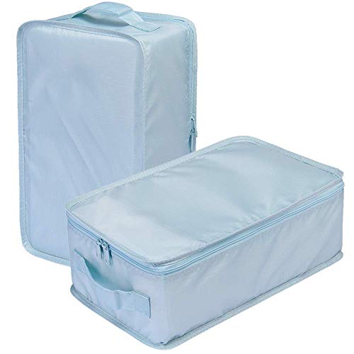 Travel Shoe Bags (Blue / 2 Packs)