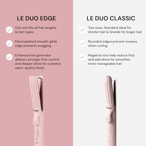 Le Duo Edge 360° Airflow Titanium Styler (Blush)