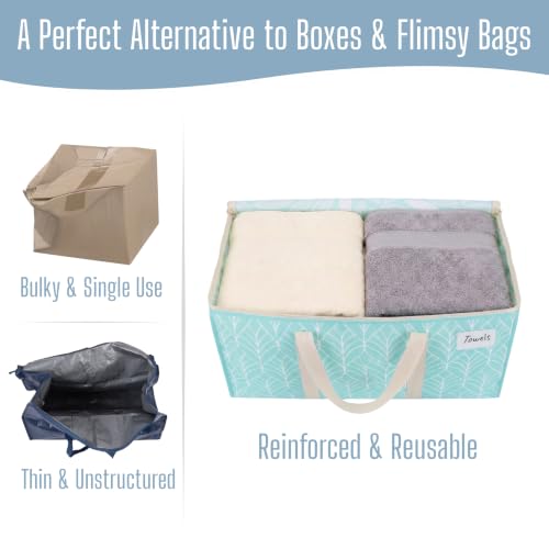 8 Pack Heavy Duty Moving Bags (8 Pack / Evergreen)