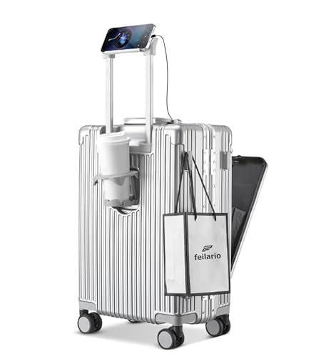 PC Hardside Carry On Luggage (A-Silver / 20.8")
