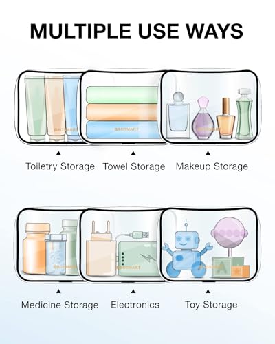 Clear Toiletry Bag 2 (Classic White / Medium)
