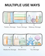 Clear Toiletry Bag 2 (Classic White / Medium)