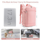 Laptop Backpack for 17 Inch Laptop (Pink)