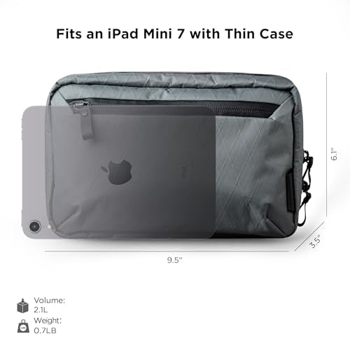 Elements Tech Case Tech Pouch 2.1L Cable Bag Grey X (Grey-2.1L-X-Pac VX21)