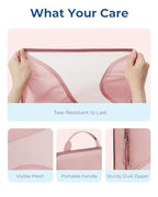 Compression Packing Cubes (Light Pink / 6 Set)