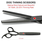 Dog Grooming Kit (Black / 4 Piece)
