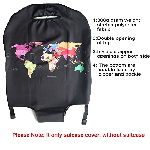 Thicker Luggage Cover Elastic Suitcase Cover Protector Fits 18 (TKM0071 / M)