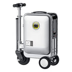 SE3S Smart Rideable Suitcase Electric Luggage Scooter For Travel (silver)