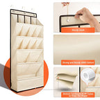 1 Pack Over the Door Shoe Organizers (BEIGE / 18+ Pairs)