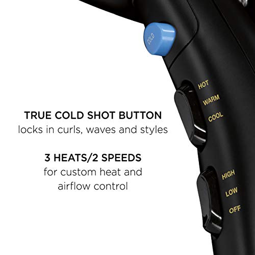 INFINITIPRO BY CONAIR 1875 Watt Salon Hair Dryer for Coarse (B088cl3mcy / 1 Count (Pack of 1))