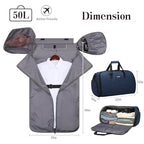 Garment Duffle Bags for Travel (Blue)
