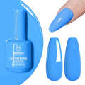Beetles Blue Gel Polish (D - Creme Blue | Coastal Holiday Bliss)