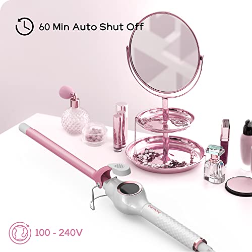 1 2 Inch Curling Iron Wand Ceramic (1/2 Inch)