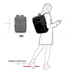 Design Laptop Backpack for Women (Grey)