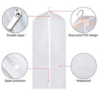 Coat Cover for Storage Garment Bags for Hanging Clothes 54 in 10Pack (54"-10pcs)