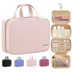 Hanging Travel Toiletry Bag Women Men Essentials Pale Pink (Pale Pink / Medium)