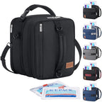 Insulated Lunch Box for Men (Black / 12L)