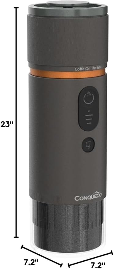 CONQUECO Portable Espresso Machine Travel: 12v Car Coffee Maker - Image 8