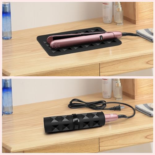Professional Silicone Heat Resistant Mat (Block Black)
