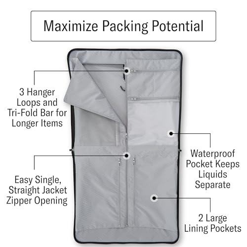 UpLIFT 23” Bifold Garment Bag