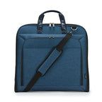 Carry On Garment Bag for Travel and Business Trips with Detachable Shoulder Strap (Navy)