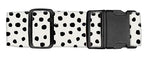 Luggage Straps for Suitcases Travel Belt Accessories (Cute Polka Dots)