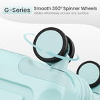 G Series Luggage set 3pcs (Mint Green / 3-Piece Set (20/24/28in))