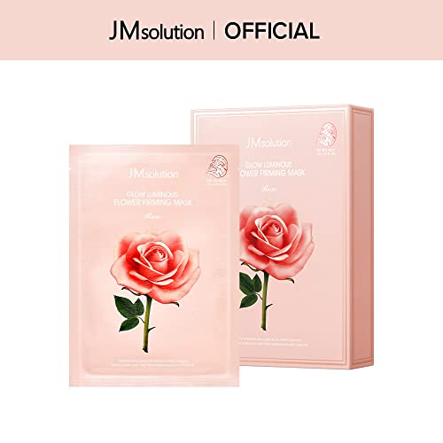 Glow Luminous Flower Firming Mask Rose 10 Sheets