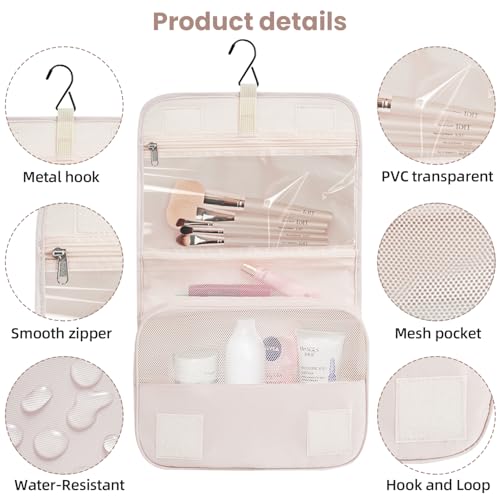 10 Set Packing Cubes Various Sizes Packing Organizer for Travel Accessories Luggage Carry On Suitcase (Cream / 10 Set-full Mesh)