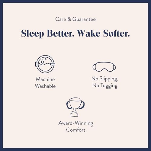Silk Eye Mask Luxury Silk Comfort (Celestial Blue)